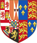 Coat of arms, 1554&ndash;1558