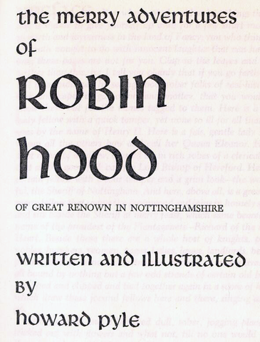 File:The Merry Adventures of Robin Hood, 1 Title page.png