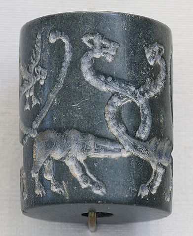 File:Cylinder seal lions Louvre MNB1167 n2.jpg