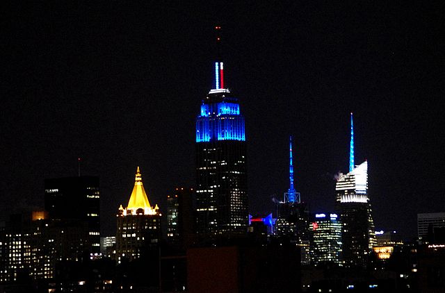 File:Empire State Building Blue Obama Election.JPG