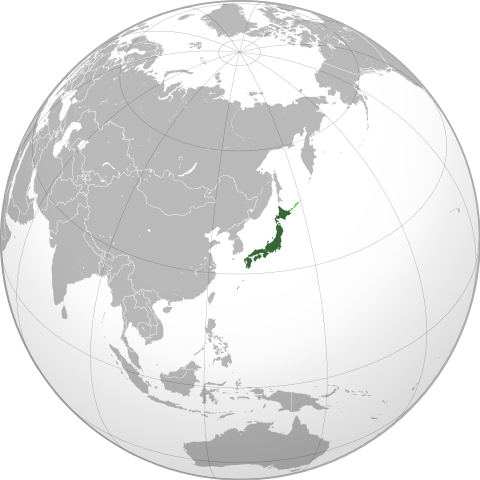 File:Japan (orthographic projection).svg