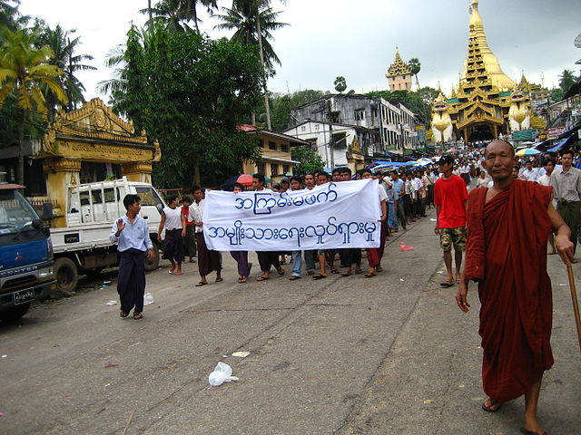 File:2007 Myanmar protests 7.jpg