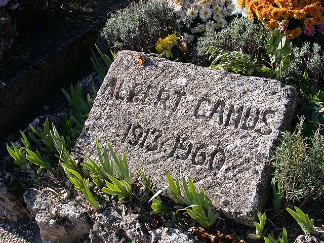 File:20041113-002 Lourmarin Tombstone Albert Camus.jpg
