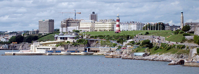 File:Plymouth Hoe from Mount Batten (crop).jpg