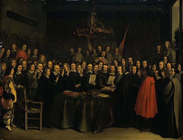 File:The Ratification of the Treaty of Munster, Gerard Ter Borch (1648).jpg
