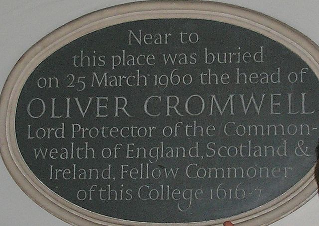 File:Cromwell Head burial plaque.jpg