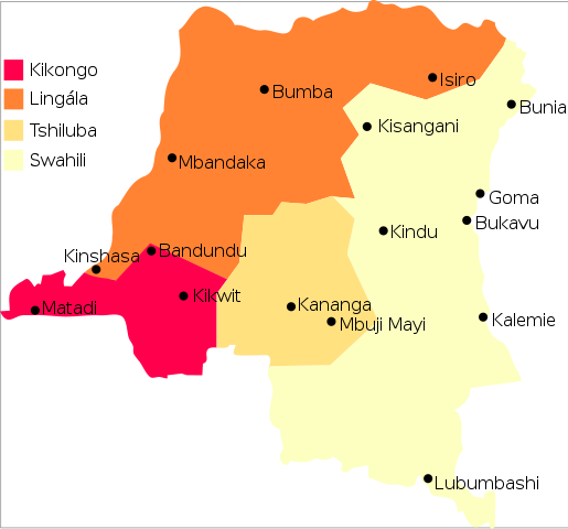 File:Map - DR Congo, major languages.svg