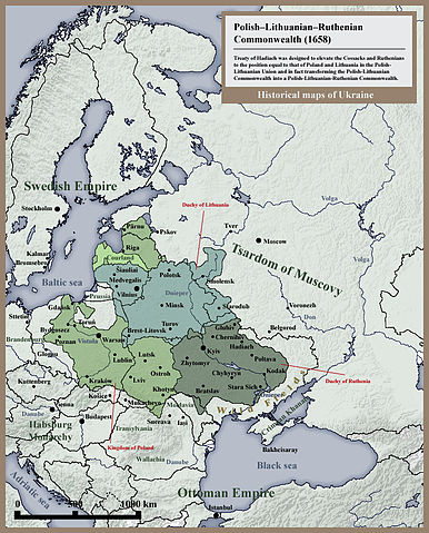 File:Polish Lithuanian Ruthenian Commonwealth 1658 historical map.jpg