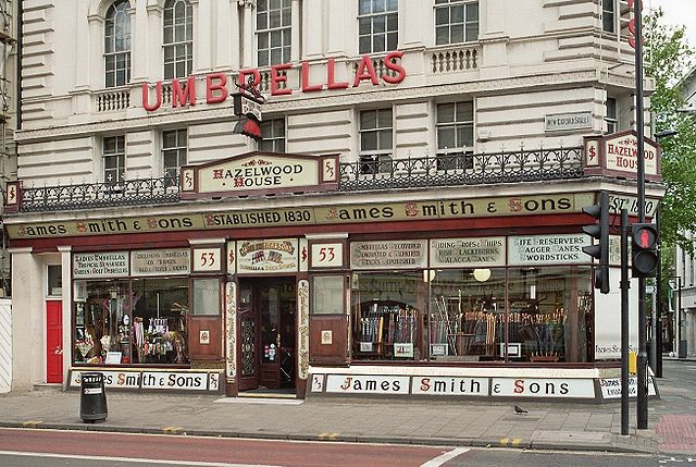 File:London umbrella shop smith n sons may 2005.jpg