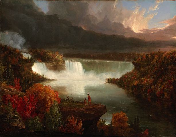 File:Distant View of Niagara Falls 1830 Thomas Cole.jpg