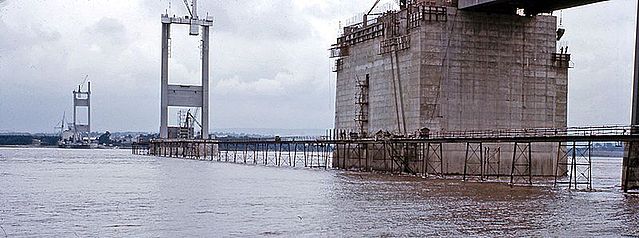 File:Aust First Severn Road Bridge under construction geograph-2211841-by-Ben-Brooksbank.jpg