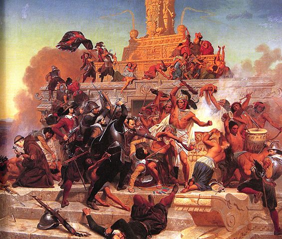 File:Storming of the Teocalli by Cortez and His Troops.jpeg