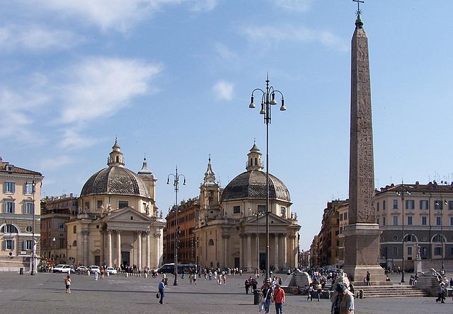 File:Roma Piazza del Popolo BW 1.JPG