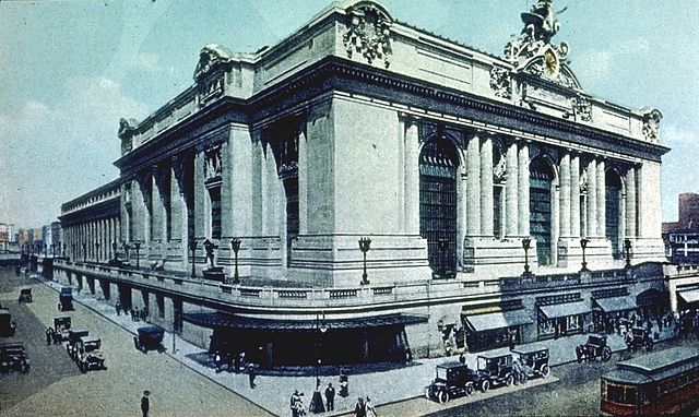 File:Grand Central Terminal Exterior 42nd St at Park Ave New York City.jpg