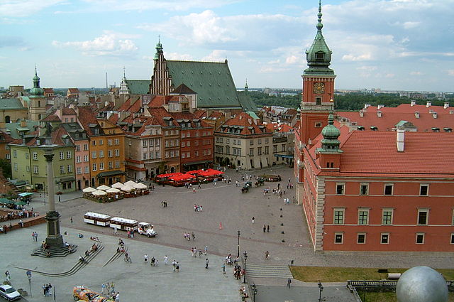 File:Warsaw - Royal Castle Square.jpg