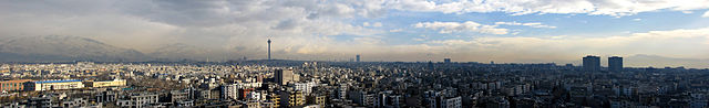File:Panoramic photograph of Tehran (large).jpg