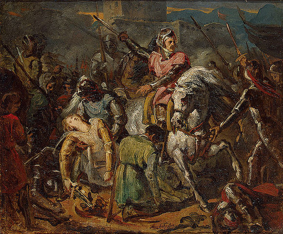 File:The Death of Gaston de Foix in the Battle of Ravenna.jpg