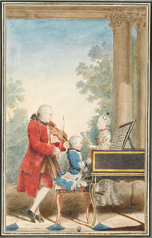 File:Louis Carrogis dit Carmontelle - Portrait de Wolfgang Amadeus Mozart (Salzbourg, 1756-Vienne, 1791) jouant &agrave; Paris avec son p&egrave;re Jean... - Google Art Project.jpg