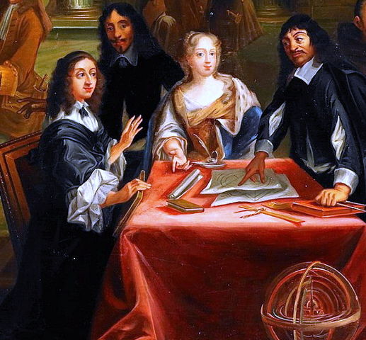 File:Ren&eacute; Descartes i samtal med Sveriges drottning, Kristina.jpg