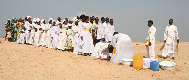 File:Benin - batism ceremony in Cotonou.jpg