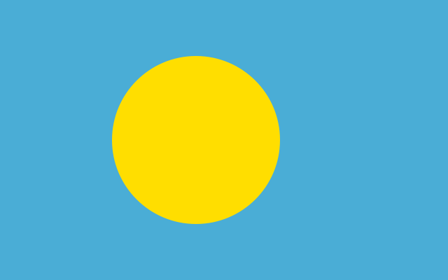 File:Flag of Palau.svg