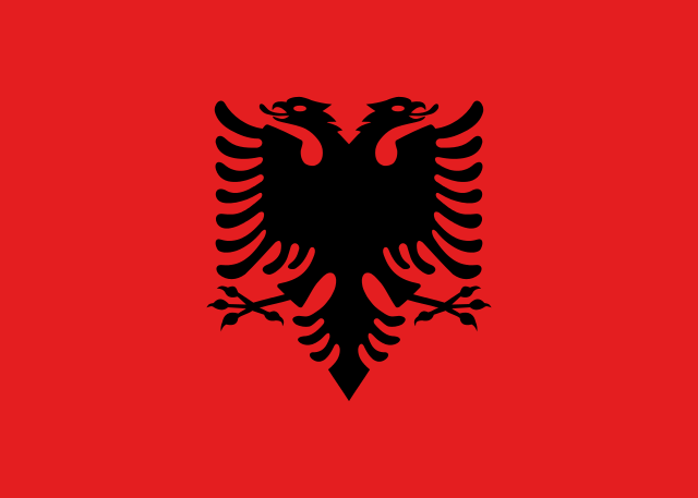 File:Flag of Albania.svg