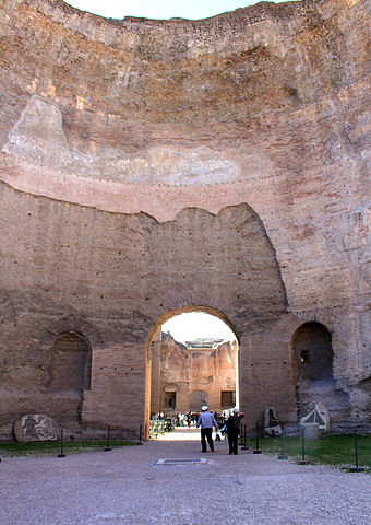 File:Bath of Caracalla Rome 2011 8.jpg