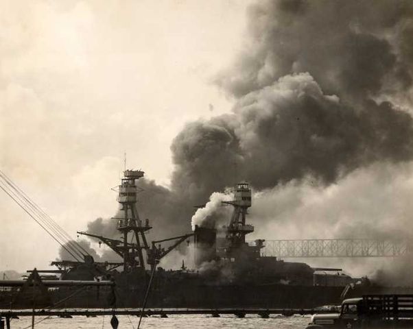 File:USS Nevada attempts escape from Pearl 80G32558.jpg