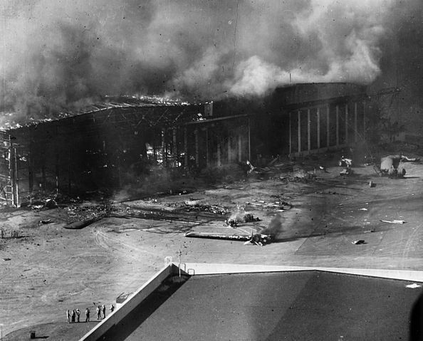 File:PLanes burning-Ford Island-Pearl Harbor.jpg