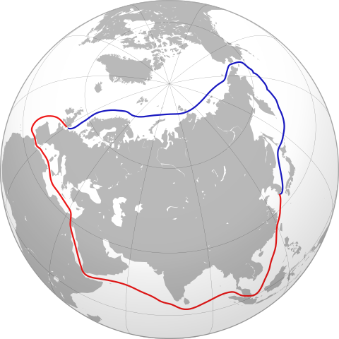 File:Northern Sea Route vs Southern Sea Route.svg