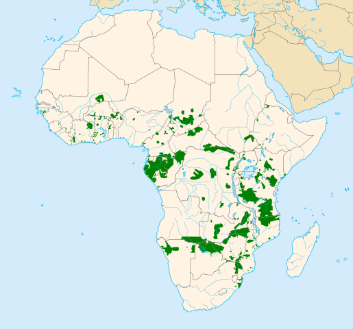 File:African Elephant distribution map.svg