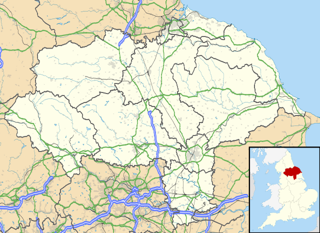 File:North Yorkshire UK location map.svg