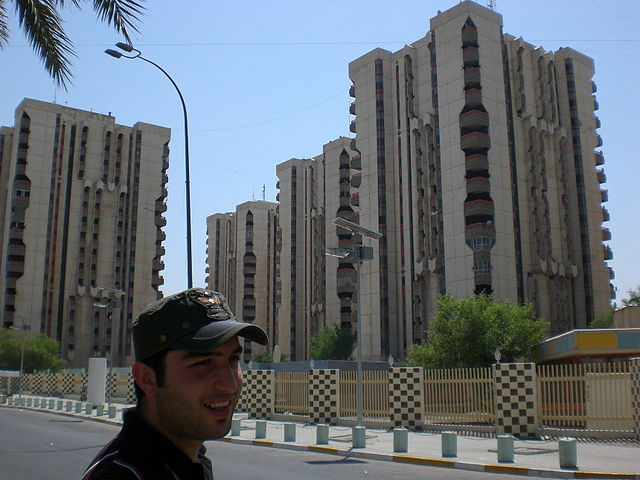 File:High residential rising buildings in Haifa street.jpg