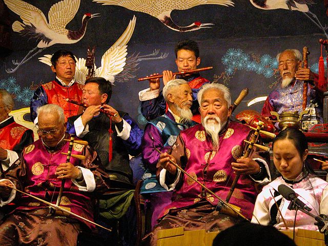 File:Naxi Musicians I.jpg