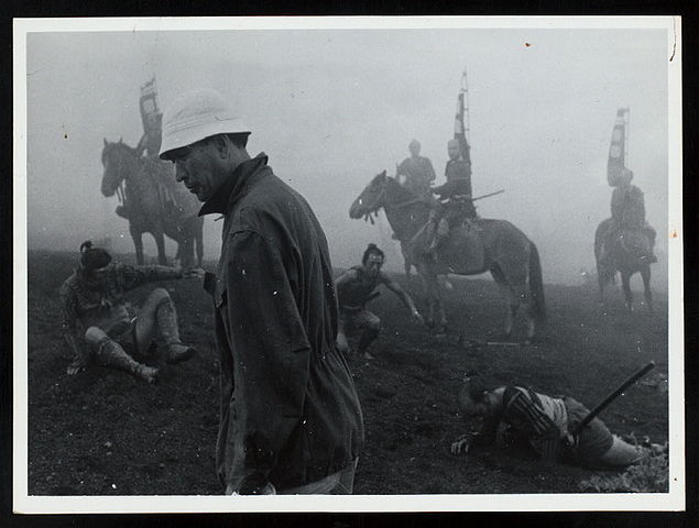 File:Akira Kurosawa on the set.jpeg