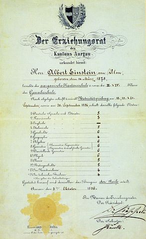 File:Albert Einstein's exam of maturity grades (color2).jpg
