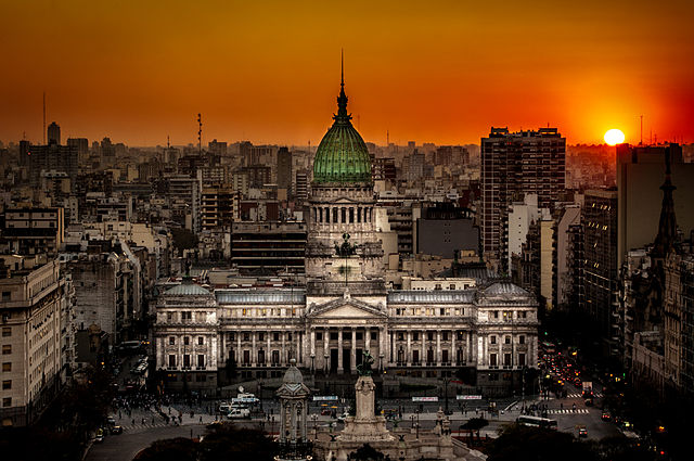 File:Atardecer en el Congreso de la Naci&oacute;n Argentina.jpg