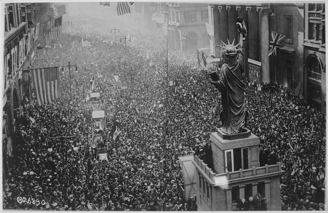 File:The announcing of the armistice on November 11, 1918, was the occasion for a monster celebration in Philadelphia... - NARA - 533478.tif