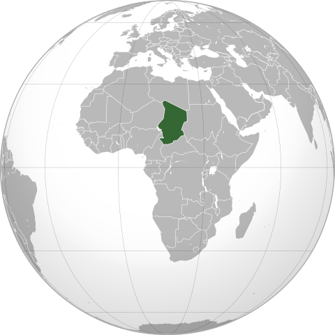 File:Chad (orthographic projection).svg