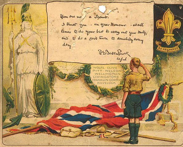 File:Baden-Powell Scouting certificate 1914.jpg