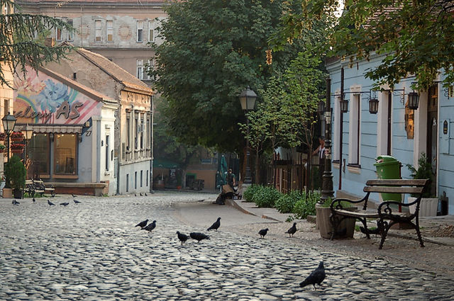 File:Skadarlija street, Belgrade, Serbia.jpg