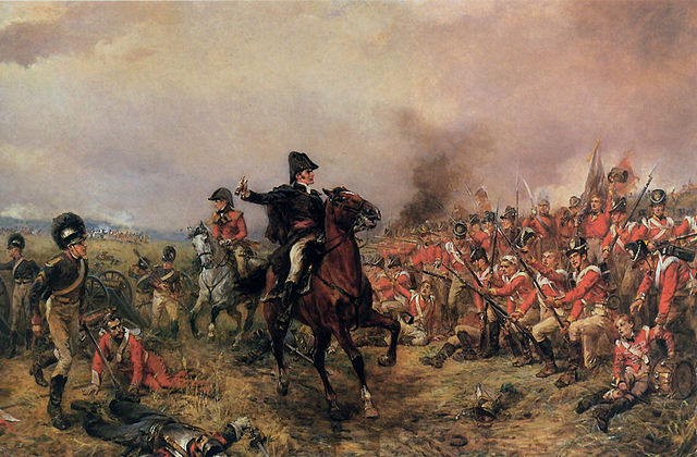 File:Wellington at Waterloo Hillingford.jpg