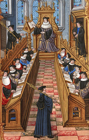 File:Meeting of doctors at the university of Paris.jpg