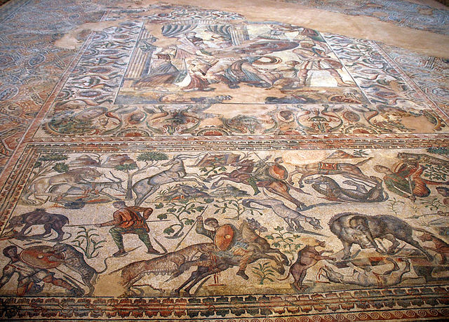 File:Ancient Roman Mosaics Villa Romana La Olmeda 000 Pedrosa De La Vega - Salda&ntilde;a (Palencia).JPG