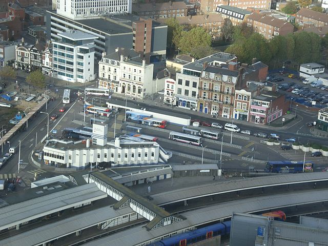 File:The Hard Interchange from the Spinnaker Tower.JPG