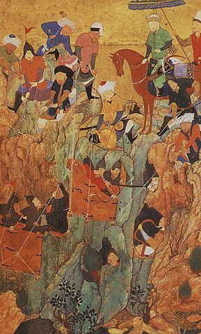 File:Timur's army attacks Nerges, Georgia.jpg