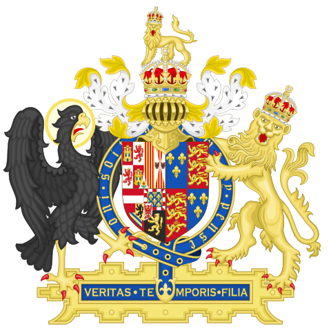 File:Coat of Arms of England (1554-1558).svg