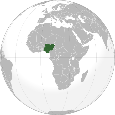 File:Nigeria (orthographic projection).svg