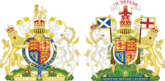 File:Royal Coat of Arms of the United Kingdom (Both Realms).svg