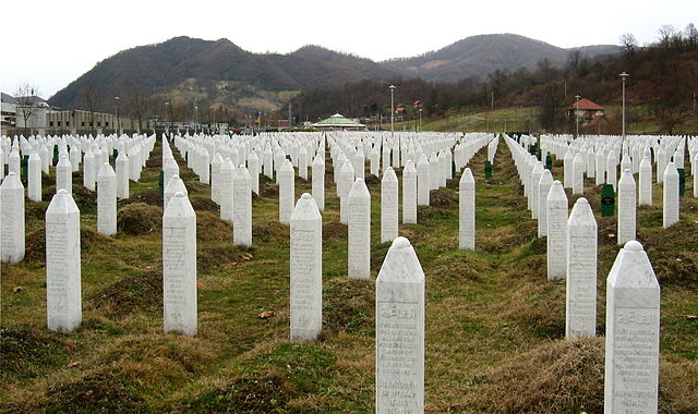 File:Srebrenica massacre memorial gravestones 2009 1.jpg